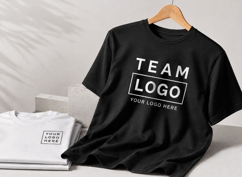 Custom screen printed apparel